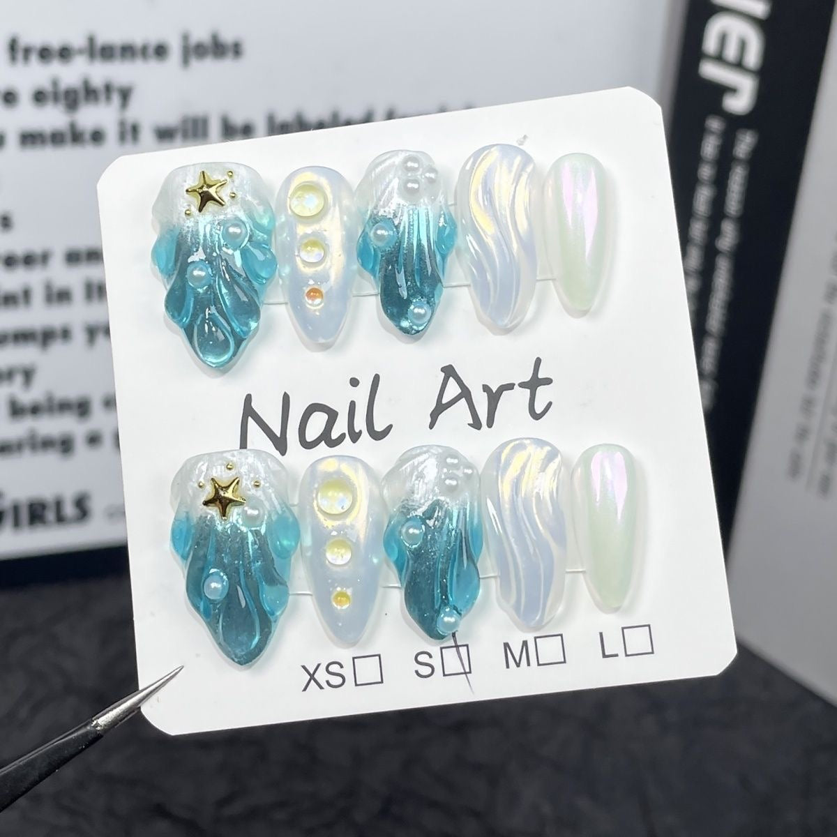 Ocean Dreamscape Press-on Nails