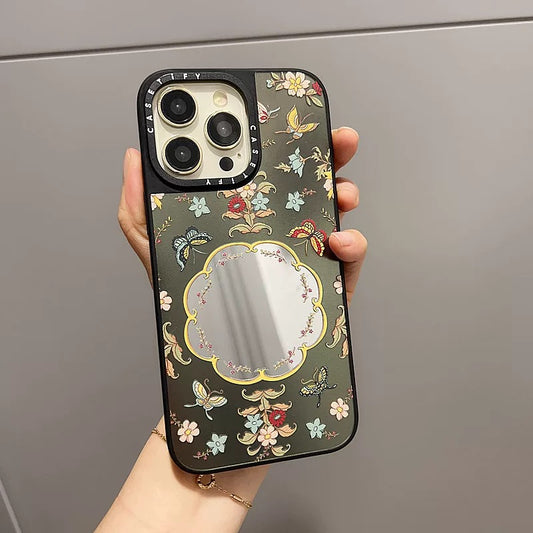 Funda para teléfono con espejo de verano