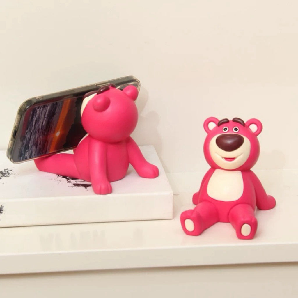 Strawberry Bear Phone Holder