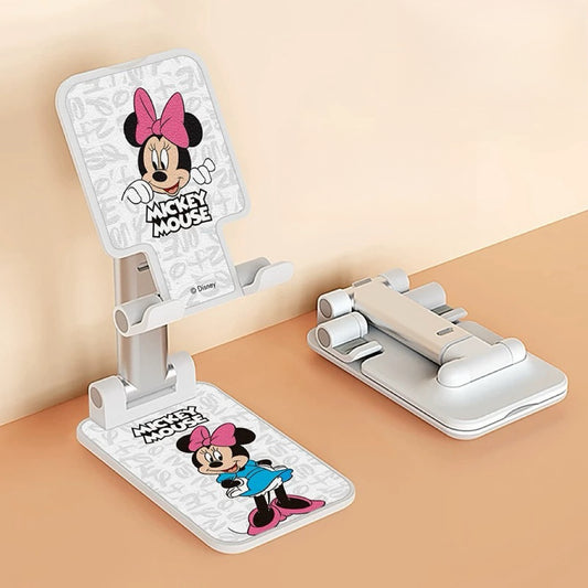 Soporte para teléfono plegable de Mickey y Minnie