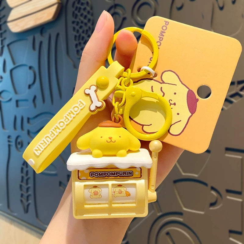 Sanrio Cute Slot Machine Keychain