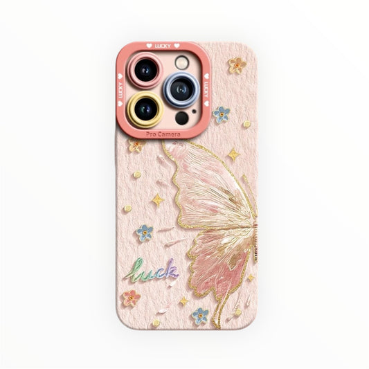 Funda para teléfono con diseño de mariposa de ensueño