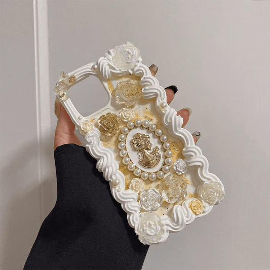 Handmade Elegant Baroque Phone Case