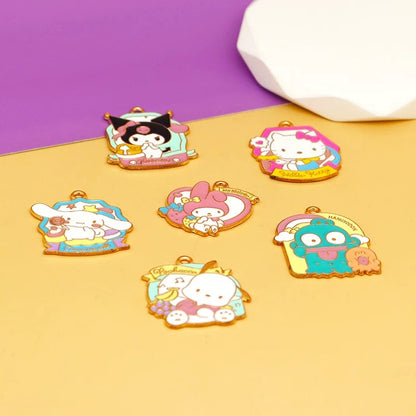 Charms en alliage Sanrio mignons pour la fabrication de bijoux