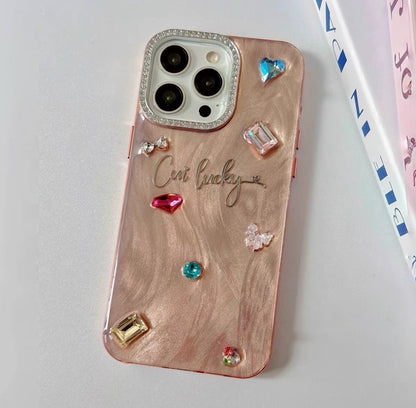 Personalized Name Bling Shell Phone Case