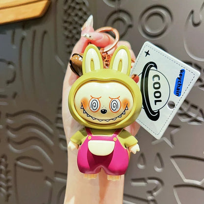 Adorable Labubu Keychain - Playful Vinyl Bag Charm for Collectors