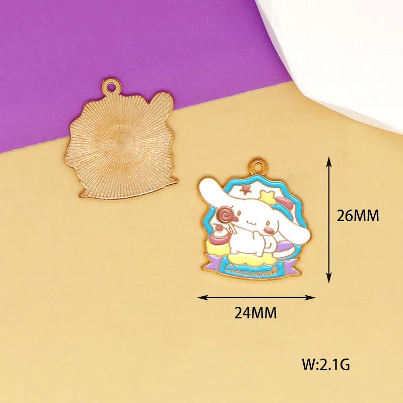 Charms en alliage Sanrio mignons pour la fabrication de bijoux