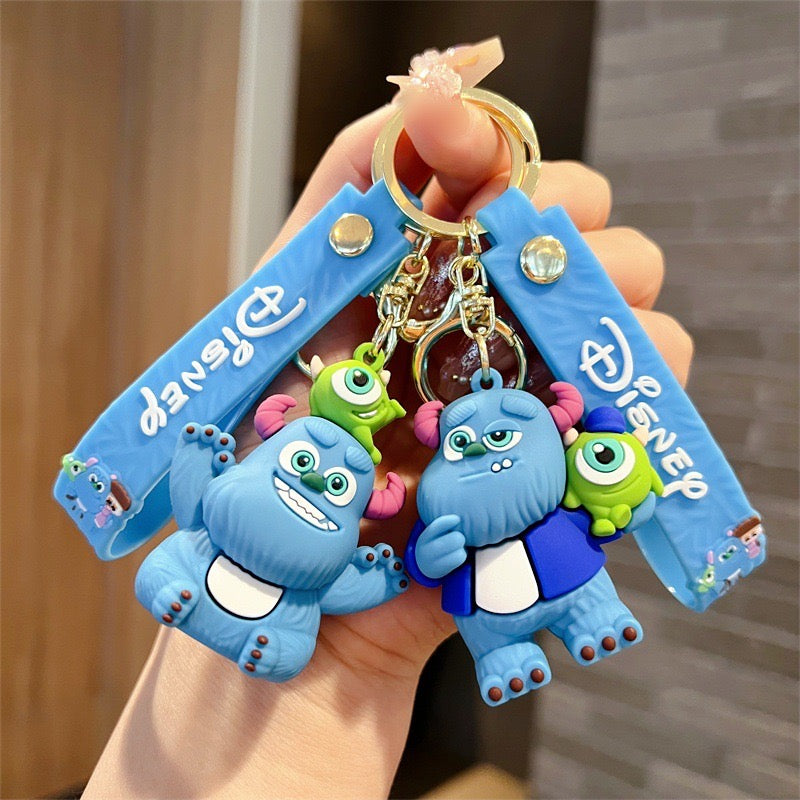 Cartoon Monster Keychain