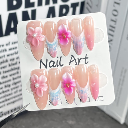 Pink Paradise Press-on Nails