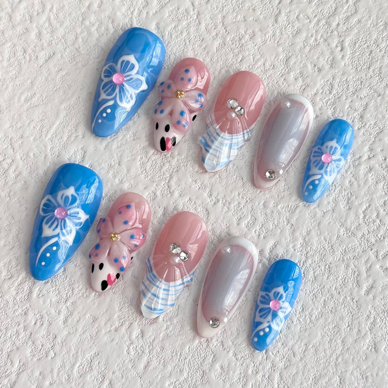 Blue Dream Press-on Nails