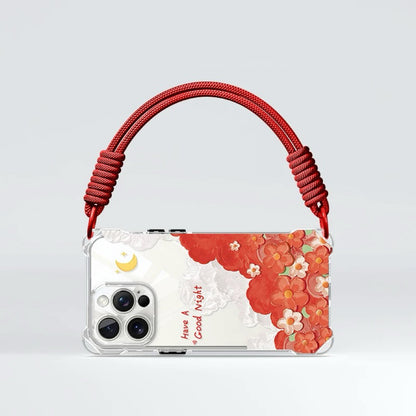 Dreamy Floral Strap Phone Case