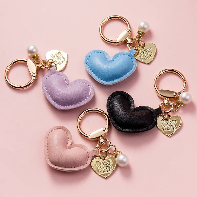 Sweetheart Pearl Elegance Keychain