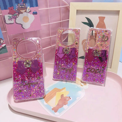 Customized Gradient Glitter Shockproof Phone Case