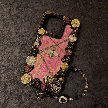 Handmade Custom Vintage Baroque Trendy Phone Case