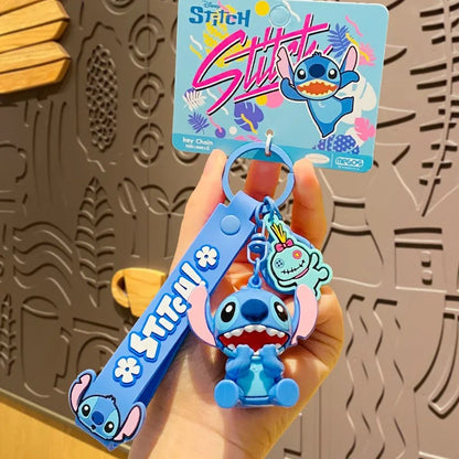 Cute Stitch 3D Keychain – Perfect for Bags, Backpacks & Gifts