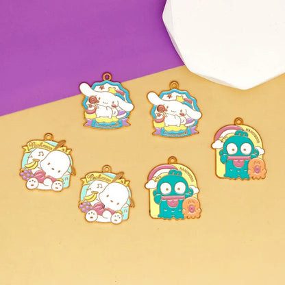 Charms en alliage Sanrio mignons pour la fabrication de bijoux