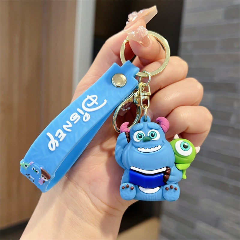 Cartoon Monster Keychain