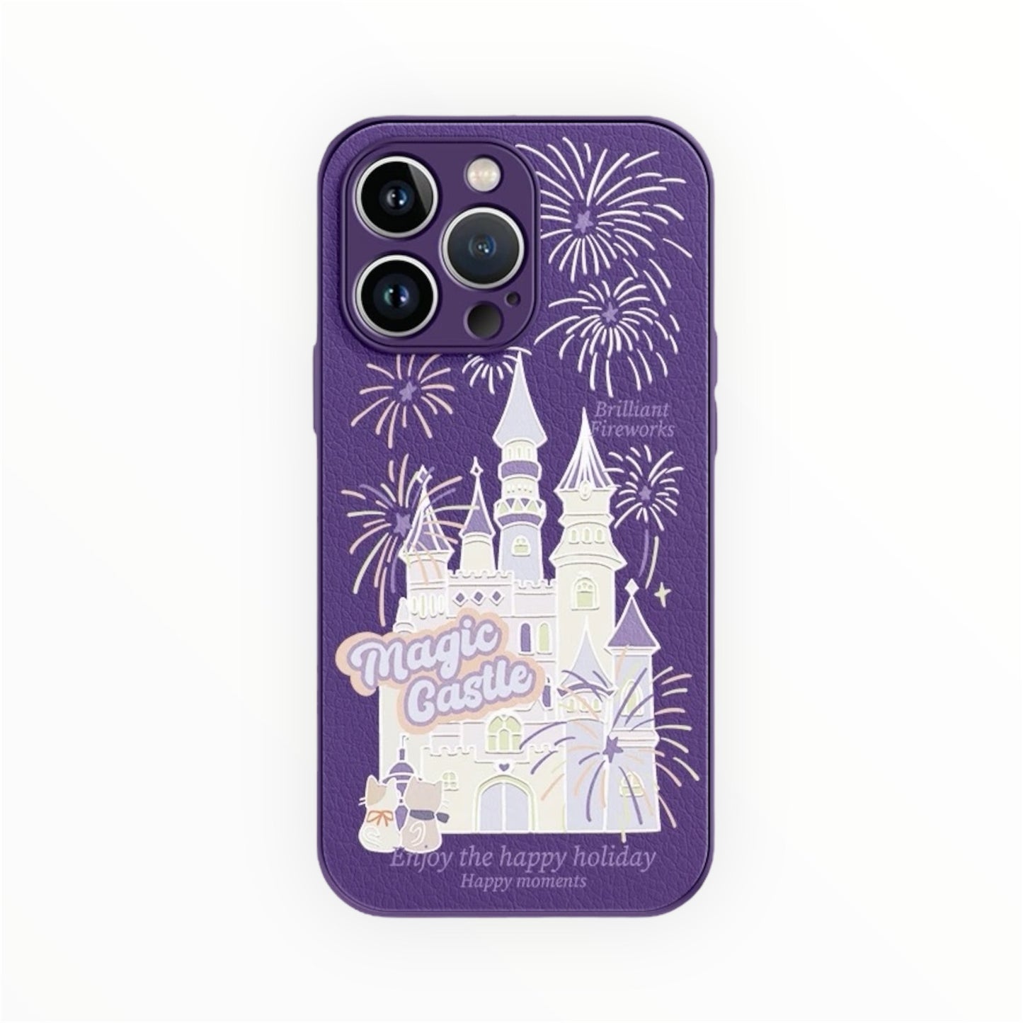 Magic Castle Liquid Leather Phone Case