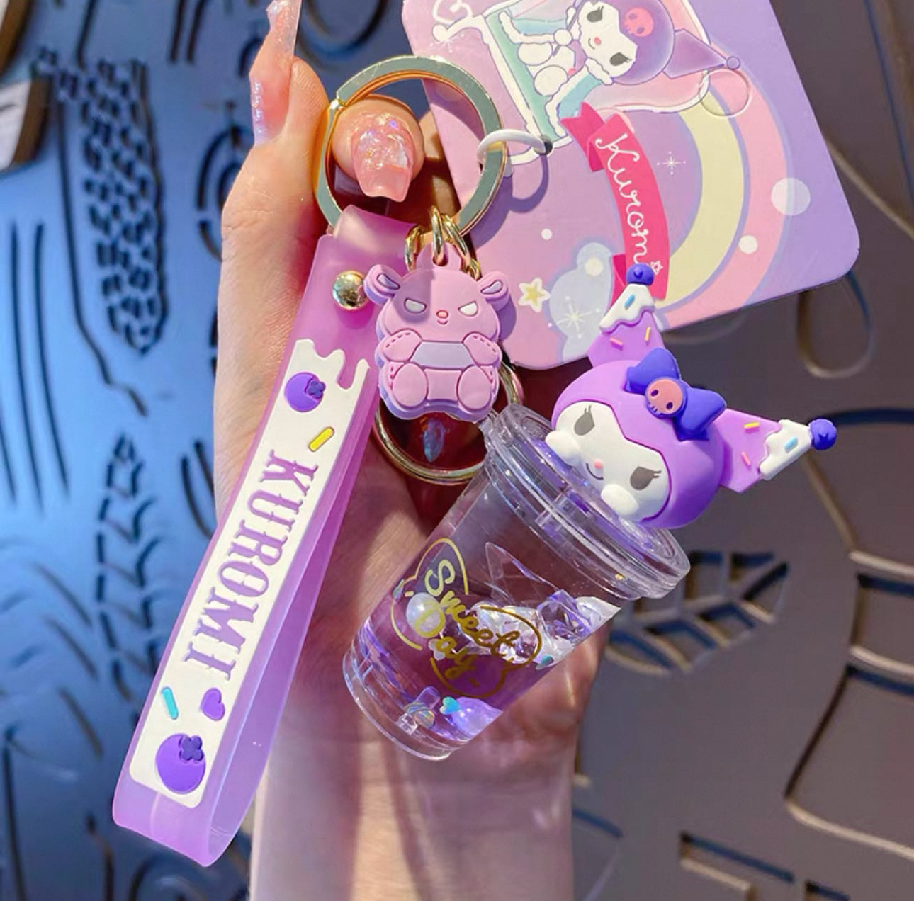 Whimsical Sanrio Magic Beverage Keychain