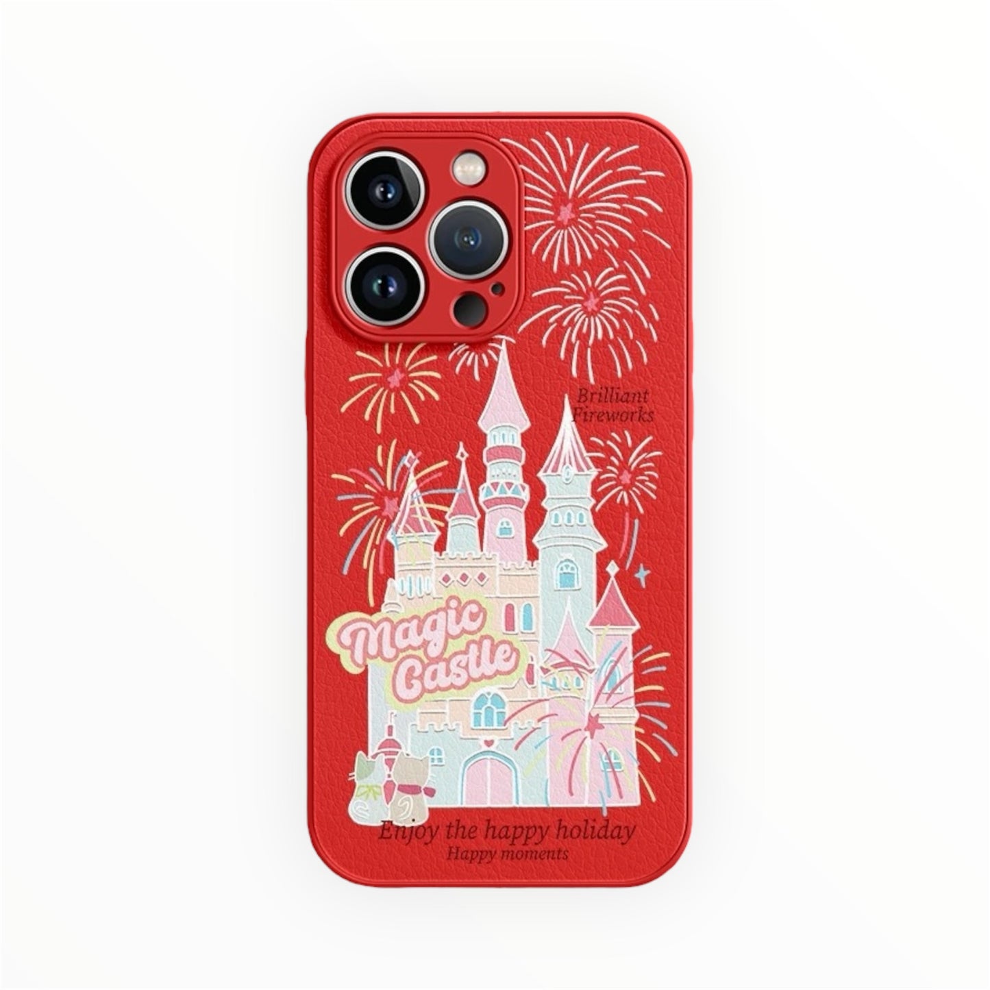 Magic Castle Liquid Leather Phone Case