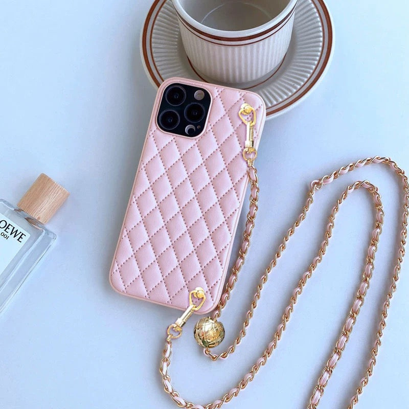 Luxury Crossbody Leather Phone Case