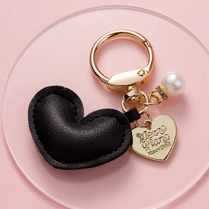 Sweetheart Pearl Elegance Keychain