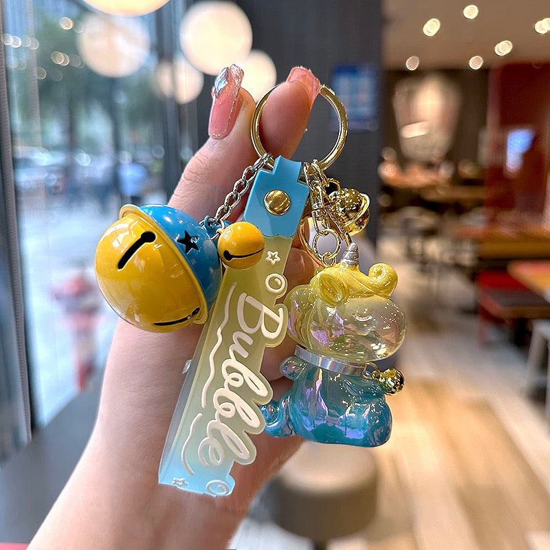 Colorful Unicorn Keychain