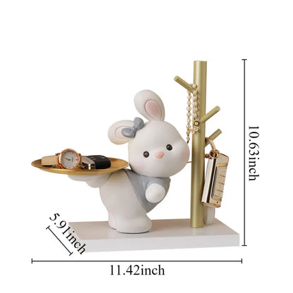 Elegant Bunny Home Decor