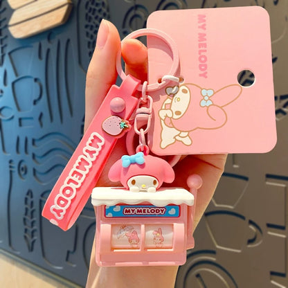 Sanrio Cute Slot Machine Keychain