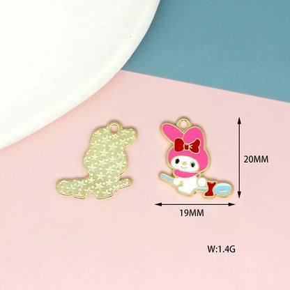 Charms en alliage My Melody pour la fabrication de bijoux