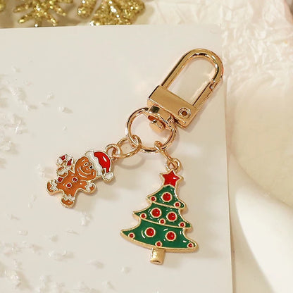 Happy Holiday Keychain