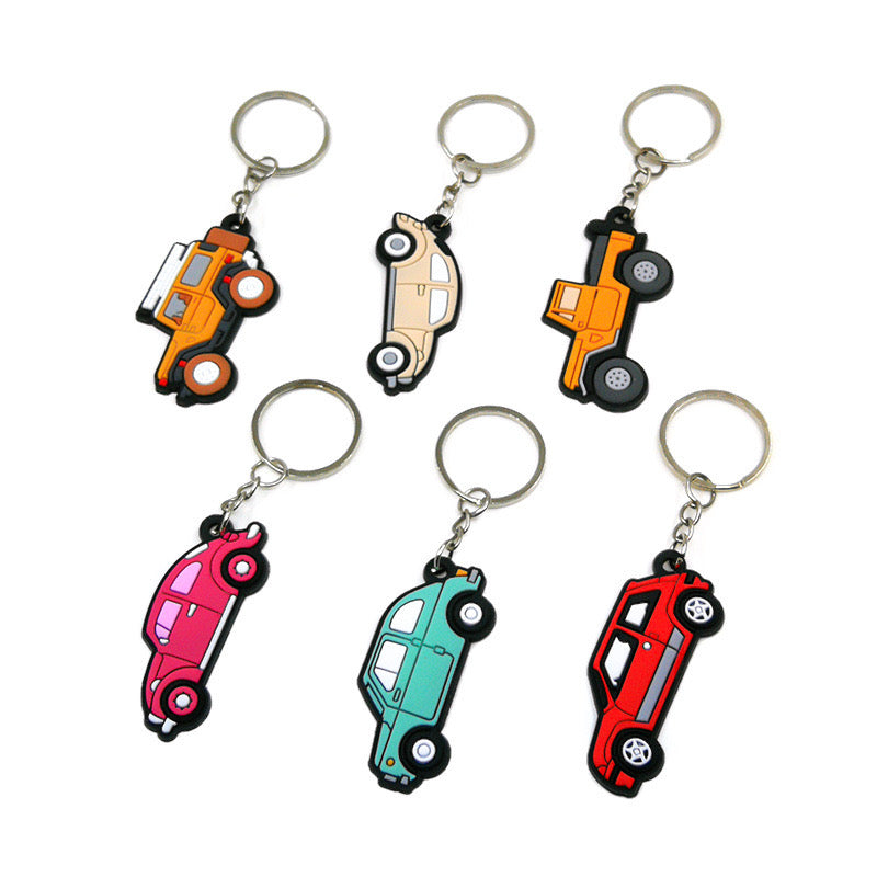 Vibrant Vehicle Keychain – Fun & Durable for Car Lovers