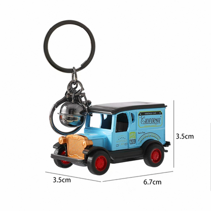 Vintage Mini Car Keychain – Perfect Gift for Car Lovers