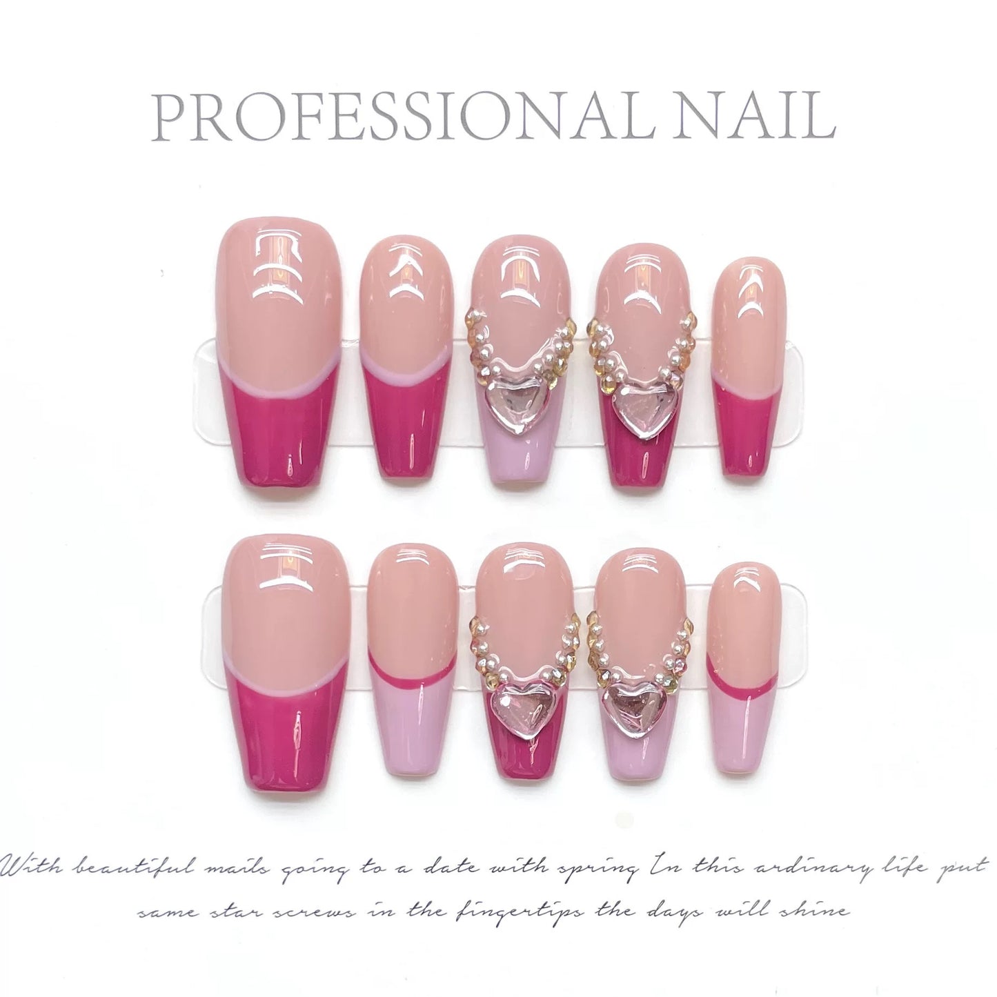 Sweetheart Princess Press-on Nails