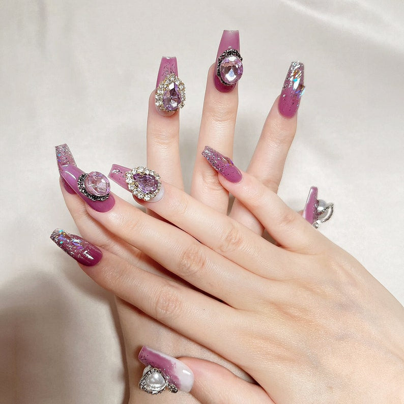 Galaxy Princess Press-on Nails