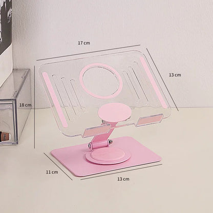 Transparent iPad/Phone Holder