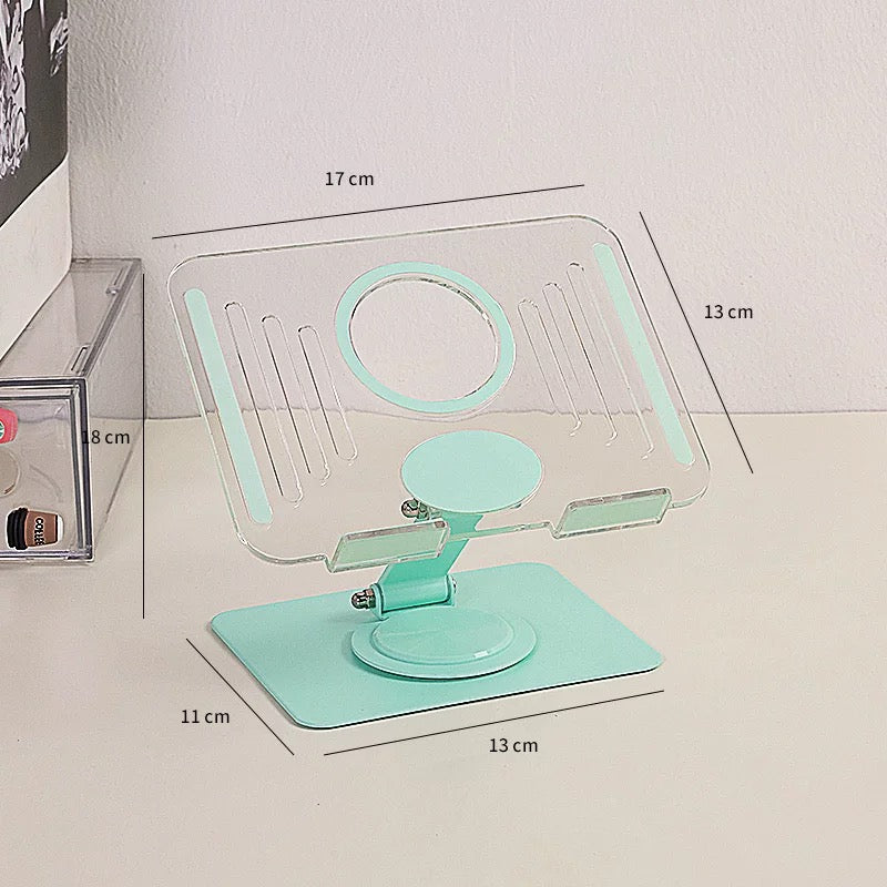 Transparent iPad/Phone Holder