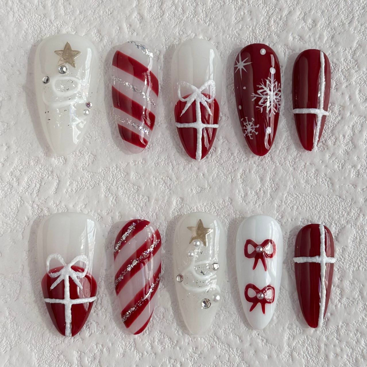 Noël rouge et blanc