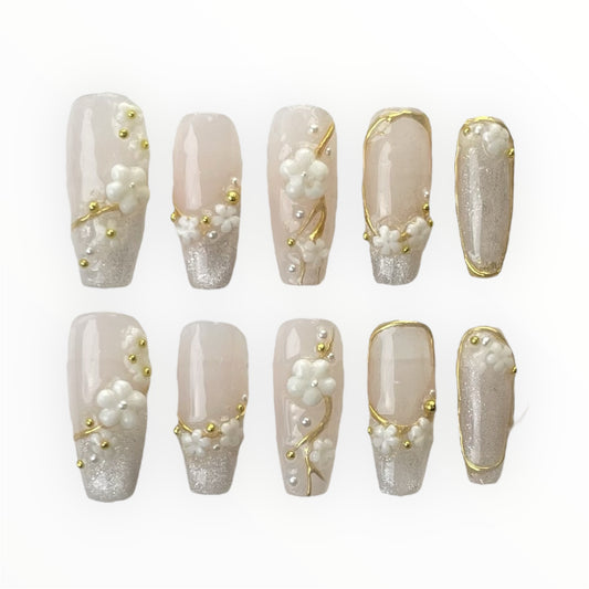 Ongles à coller Blossom Beauty