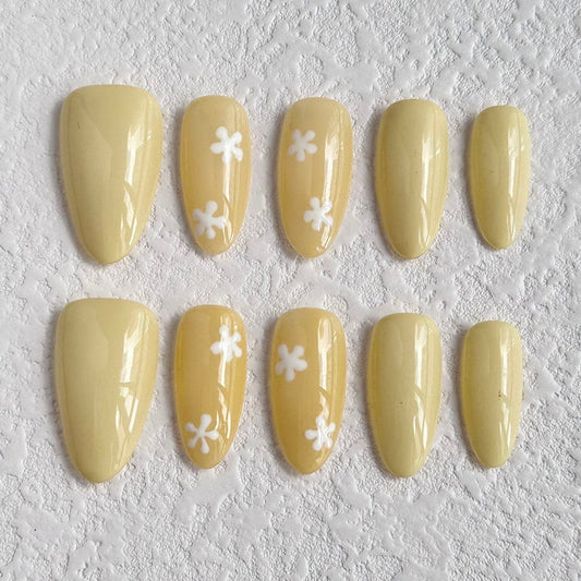 Daisy Delight Press-on Nails