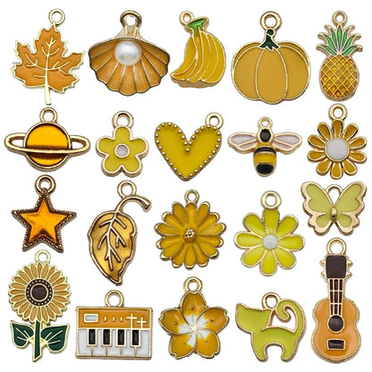 Mixed 20 Pcs DIY Jewelry Making Charms