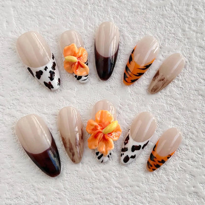 Jungle Bloom Press-on Nails