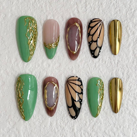 Nature's Embrace Press-on Nails