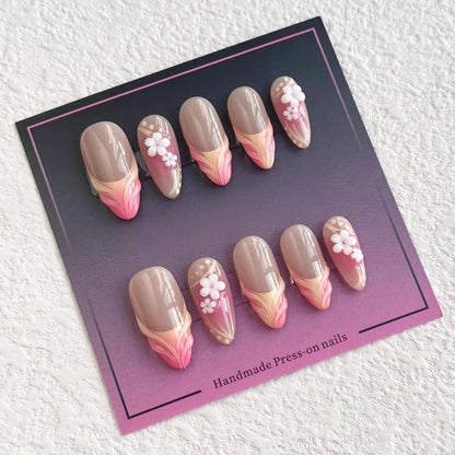 Romance Pastel Paradise Press-on Nails