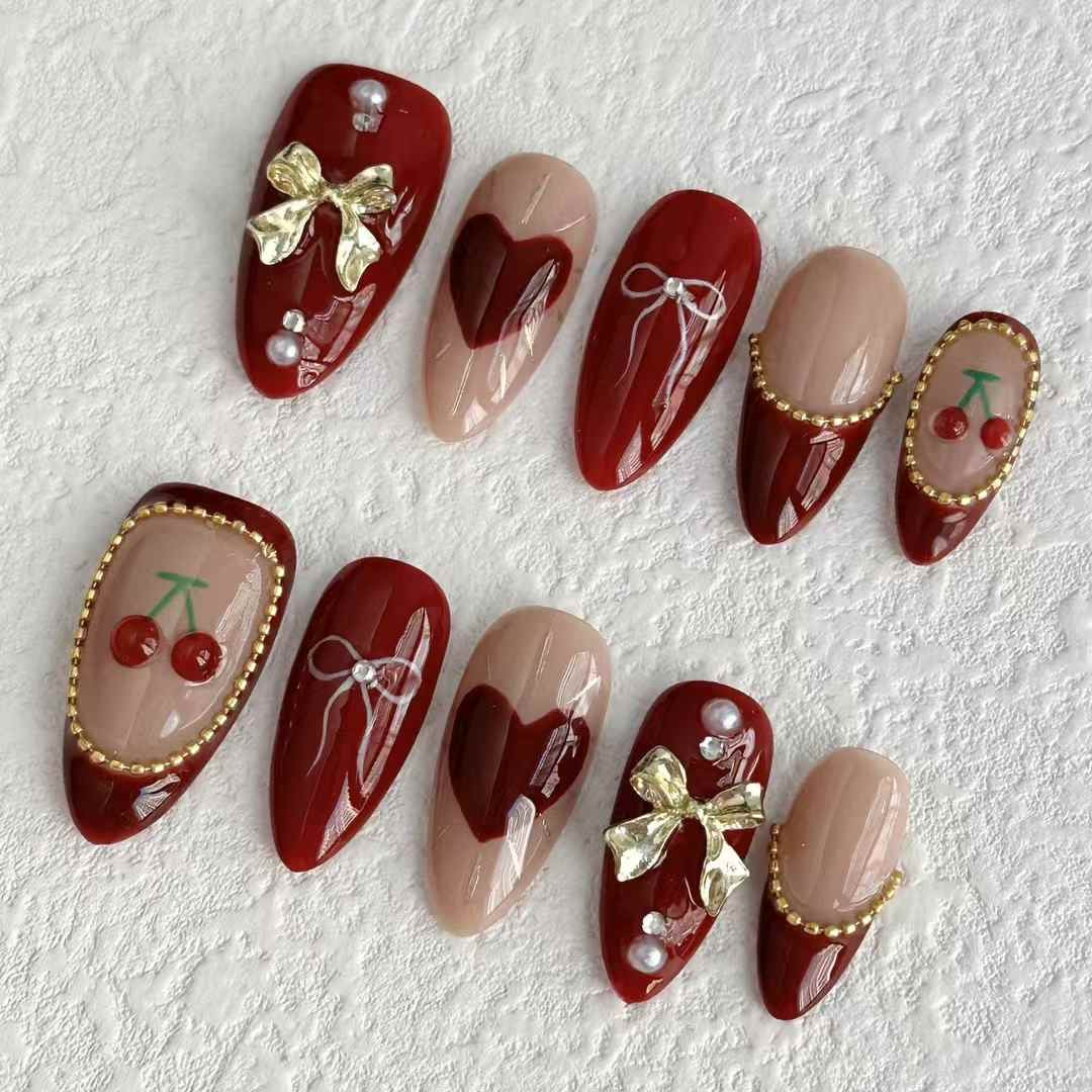 Festive Romantic  Press-on Nails