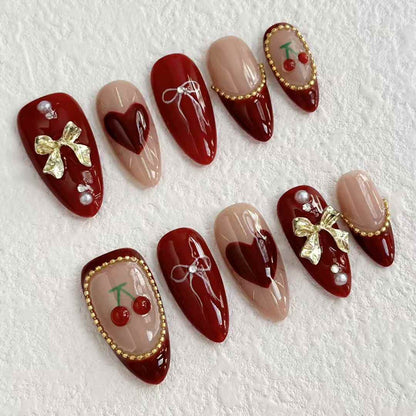 Festive Romantic  Press-on Nails