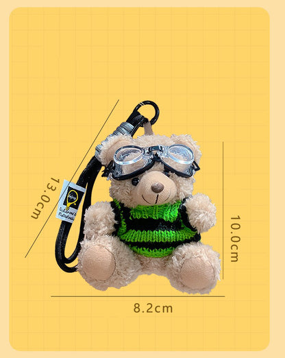 Cute Couple Bear Keychain