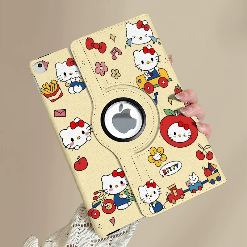 Étui pour iPad Hello Kitty Kawaii