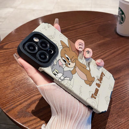 Coque de téléphone Tom et Jerry ludiques