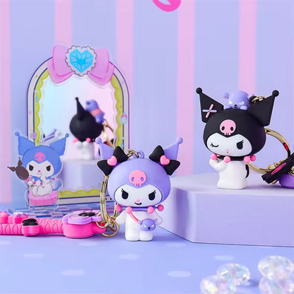 Sweet Sanrio My Melody & Kuromi Keychain